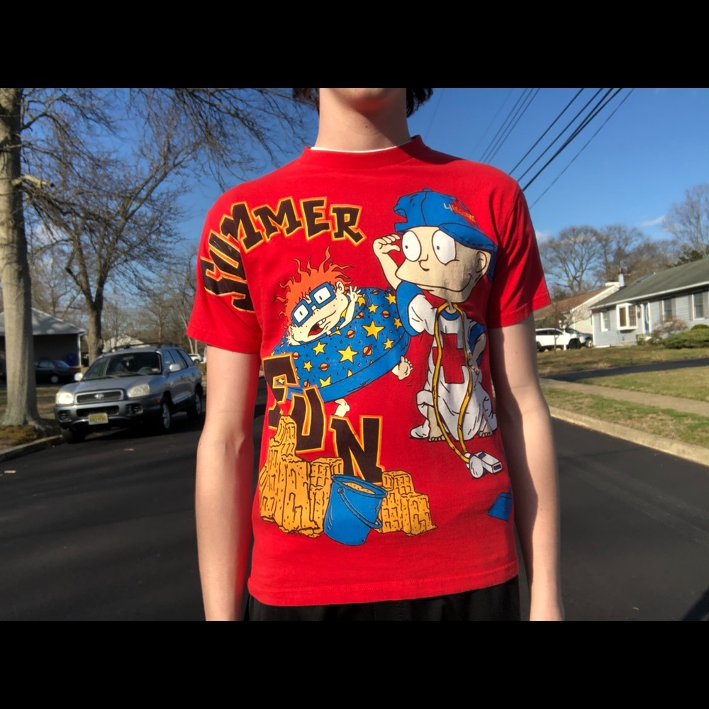 1998 All over print “Rugrats” Tee